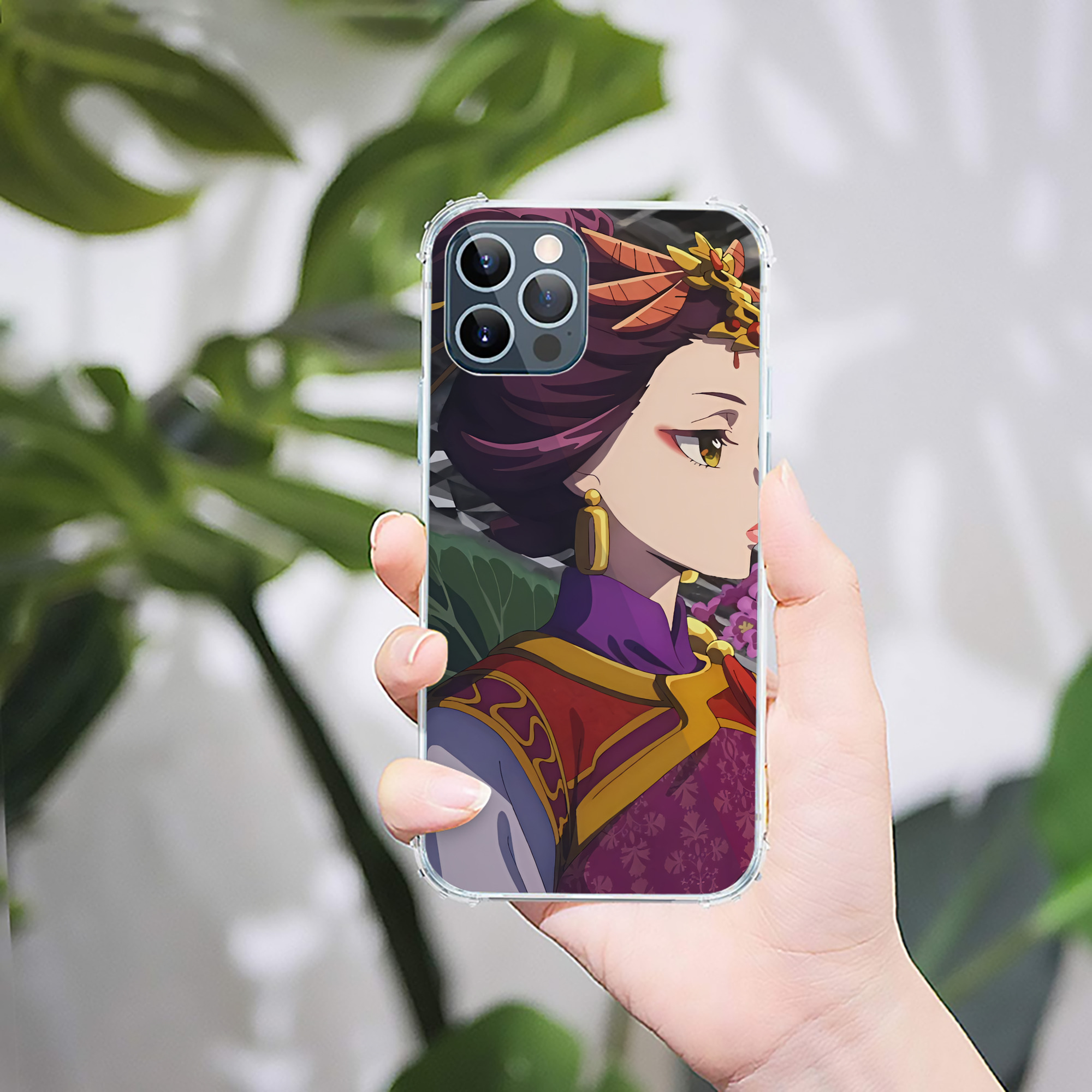 （画像用） 薬屋のひとりごと The Apothecary Diaries 【iPhone 12シリーズ対応】透明スマホケース（クリアソフトケース）